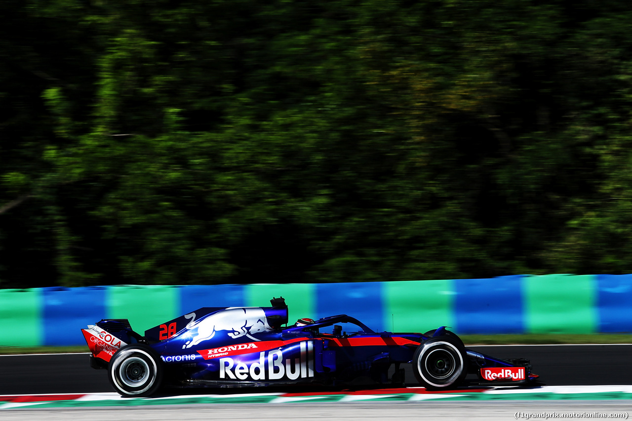 TEST F1 UNGHERIA 31 LUGLIO, Brendon Hartley (NZL) Scuderia Toro Rosso STR13.
31.07.2018.