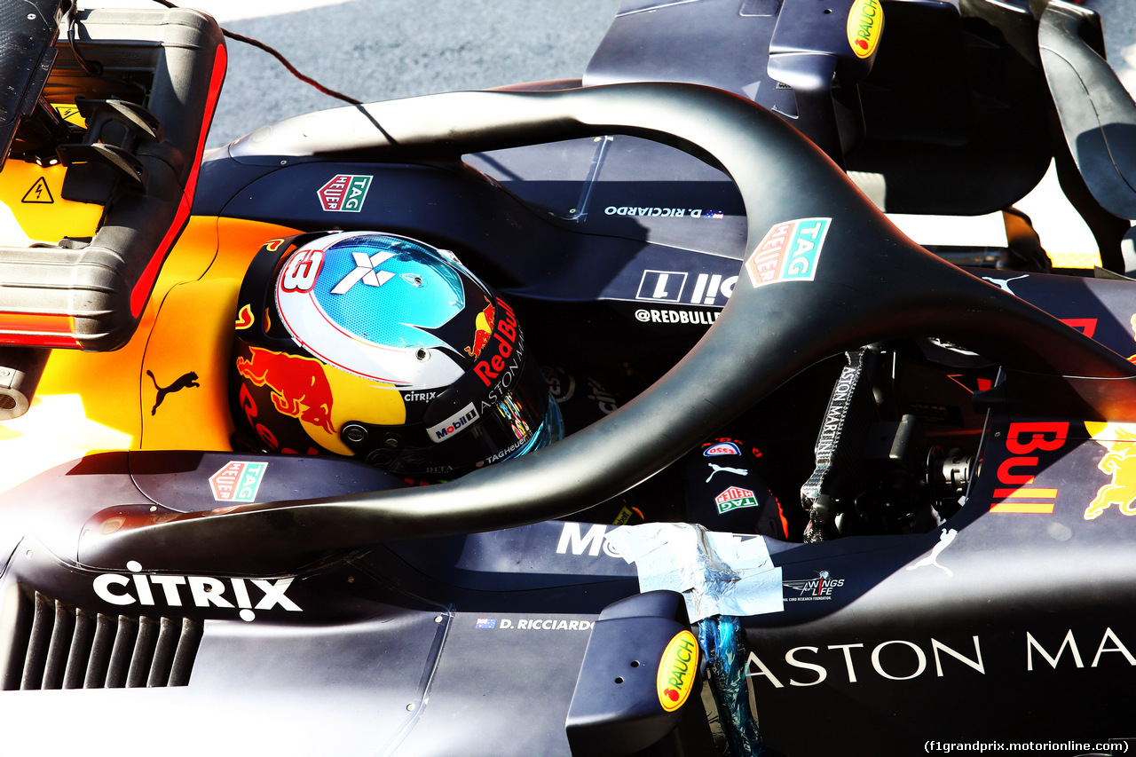 TEST F1 UNGHERIA 31 LUGLIO, Daniel Ricciardo (AUS) Red Bull Racing RB14.
31.07.2018.