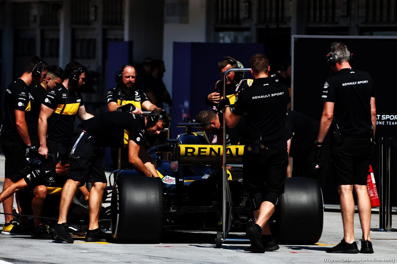 TEST F1 UNGHERIA 31 LUGLIO, Nico Hulkenberg (GER) Renault Sport F1 Team RS18.
31.07.2018.