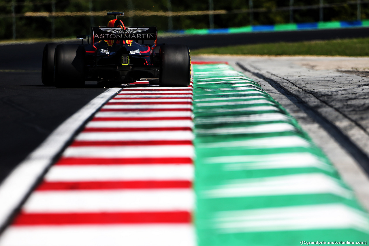 TEST F1 UNGHERIA 31 LUGLIO, Daniel Ricciardo (AUS) Red Bull Racing RB14.
31.07.2018.