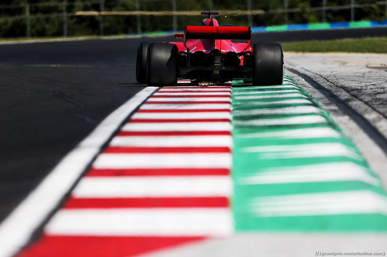 TEST F1 UNGHERIA 31 LUGLIO, Antonio Giovinazzi (ITA) Ferrari SF71H Test Driver.
31.07.2018.