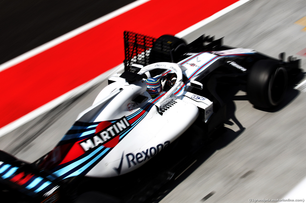 TEST F1 UNGHERIA 31 LUGLIO, Oliver Rowland (GBR) Williams FW41 Test Driver.
31.07.2018.