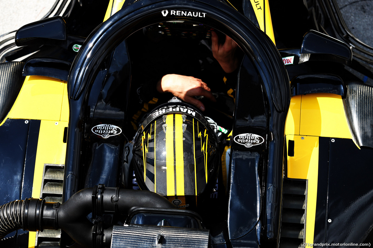 TEST F1 UNGHERIA 31 LUGLIO, Nico Hulkenberg (GER) Renault Sport F1 Team RS18.
31.07.2018.
