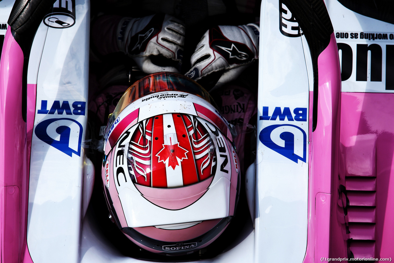 TEST F1 UNGHERIA 31 LUGLIO, Nicholas Latifi (CDN) Sahara Force India F1 VJM11 Development Driver.
31.07.2018.