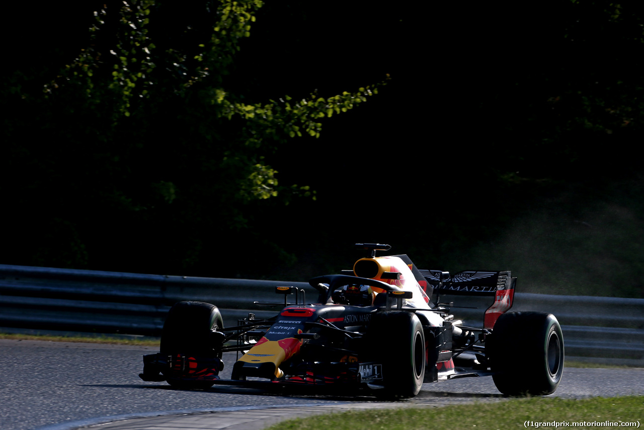 TEST F1 UNGHERIA 31 LUGLIO, Daniel Ricciardo (AUS) Red Bull Racing 
31.07.2018.