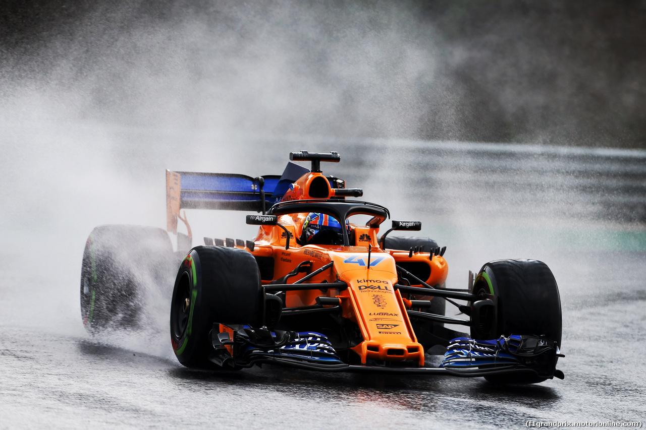 TEST F1 UNGHERIA 31 LUGLIO, Lando Norris (GBR) McLaren MCL33 Test Driver.
31.07.2018.