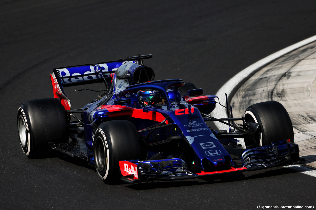 TEST F1 UNGHERIA 31 LUGLIO, Brendon Hartley (NZL) Scuderia Toro Rosso STR13.
31.07.2018.