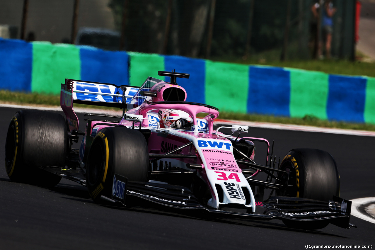TEST F1 UNGHERIA 31 LUGLIO, Nicholas Latifi (CDN) Sahara Force India F1 VJM11 Development Driver.
31.07.2018.