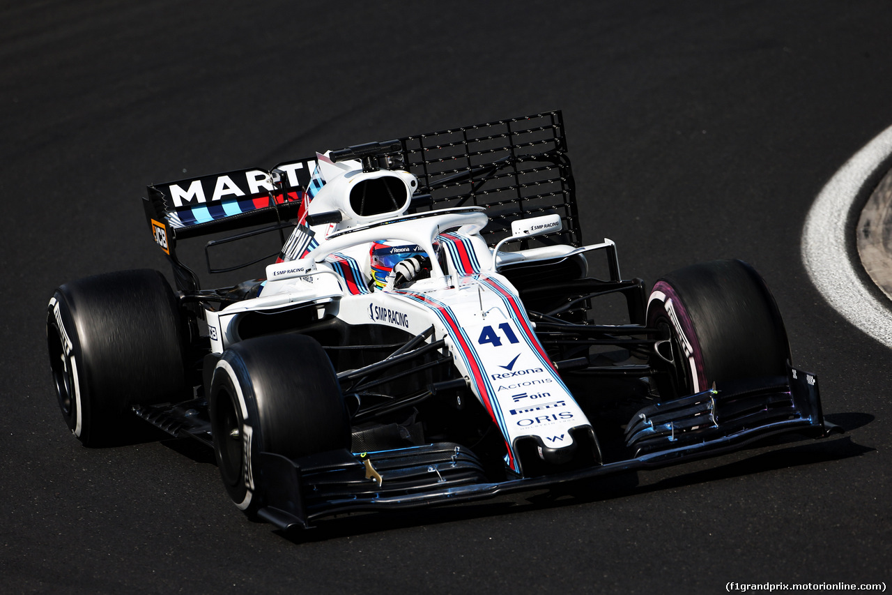 TEST F1 UNGHERIA 31 LUGLIO