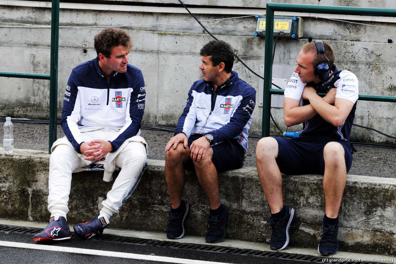 TEST F1 UNGHERIA 31 LUGLIO, Oliver Rowland (GBR) Williams Test Driver.
31.07.2018.