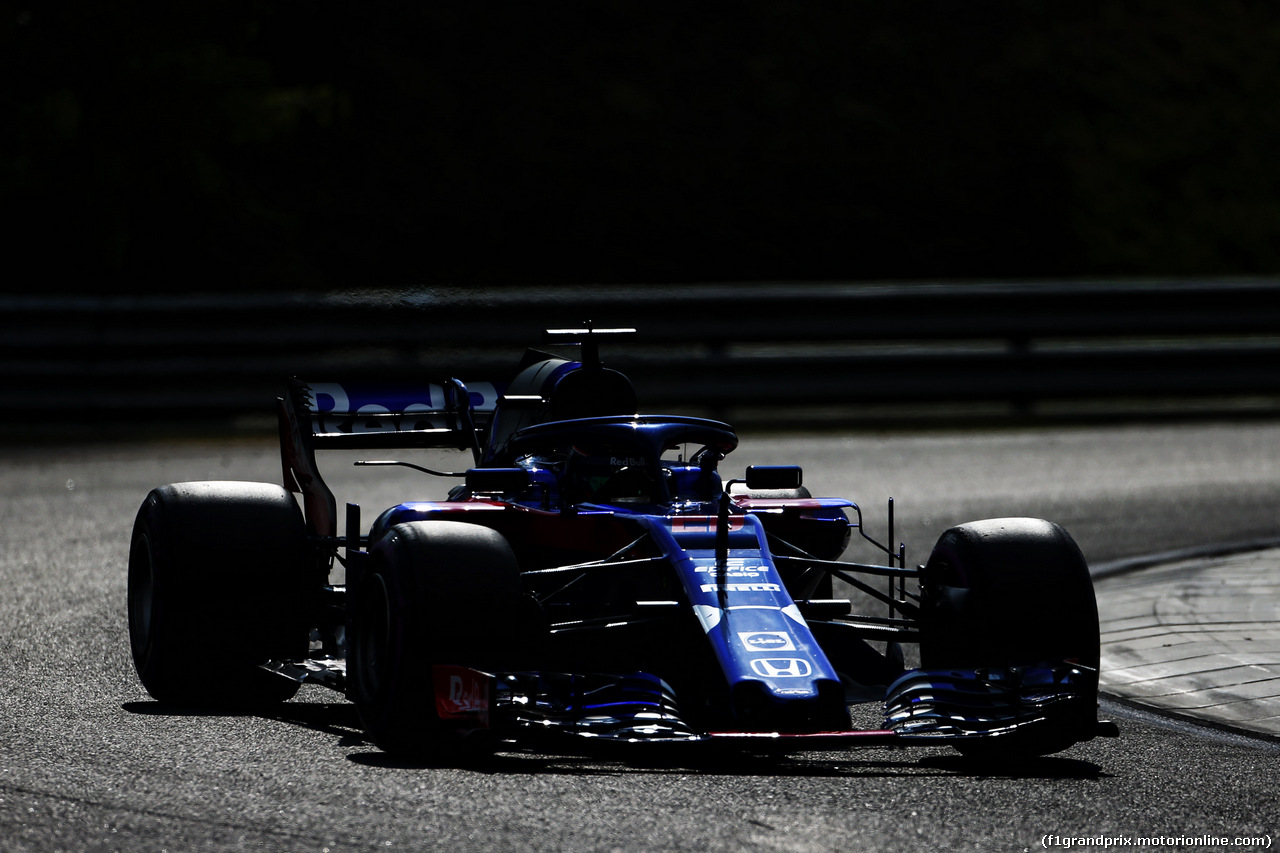 TEST F1 UNGHERIA 31 LUGLIO, Brendon Hartley (NZL) Scuderia Toro Rosso STR13.
31.07.2018.