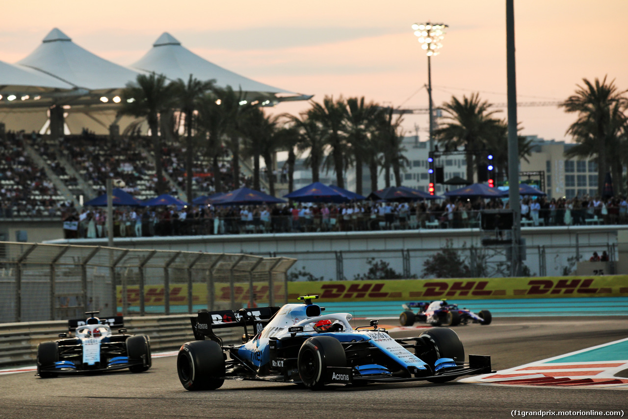 GP ABU DHABI, Robert Kubica (POL) Williams Racing FW42.
01.12.2019.