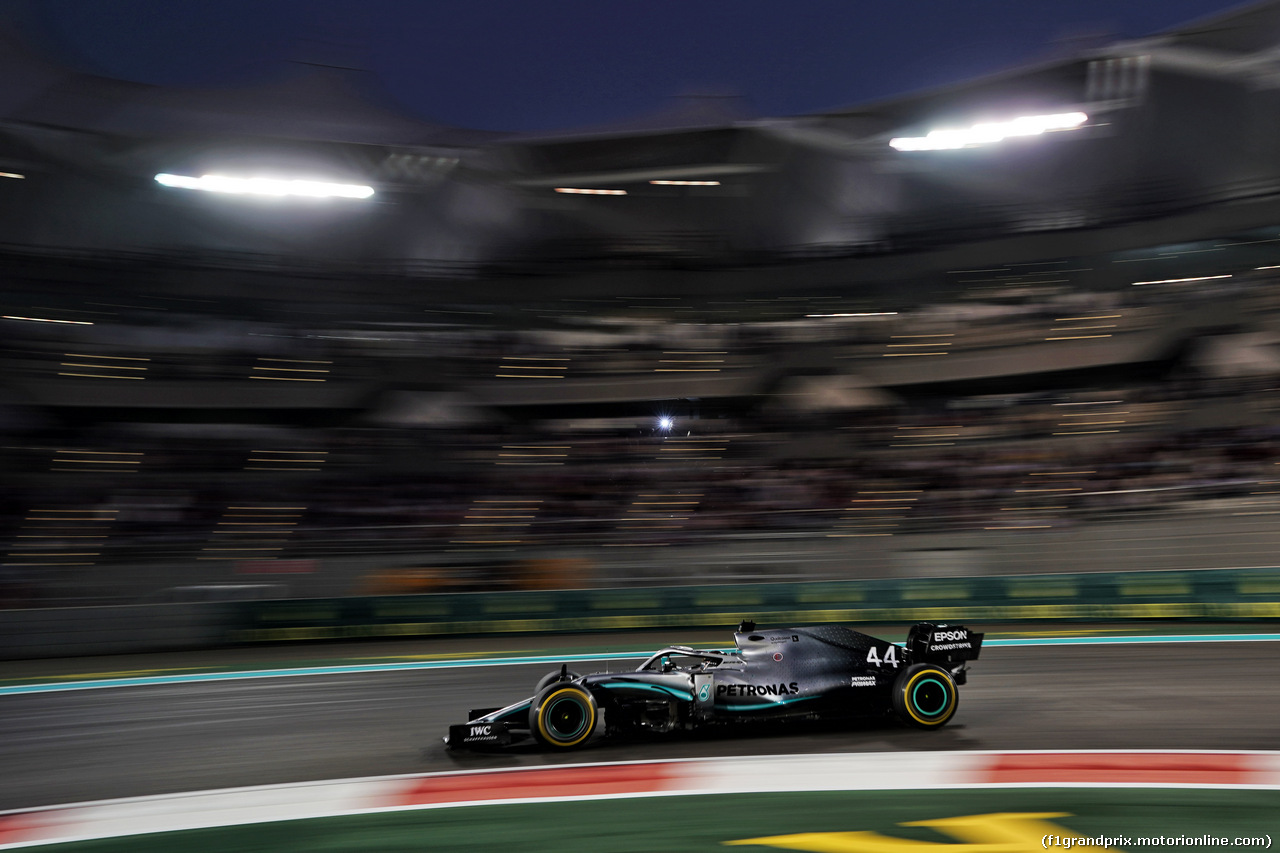 GP ABU DHABI, Lewis Hamilton (GBR) Mercedes AMG F1 W10.
01.12.2019.