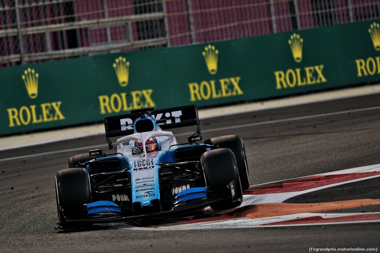 GP ABU DHABI, George Russell (GBR) Williams Racing FW42.
01.12.2019.