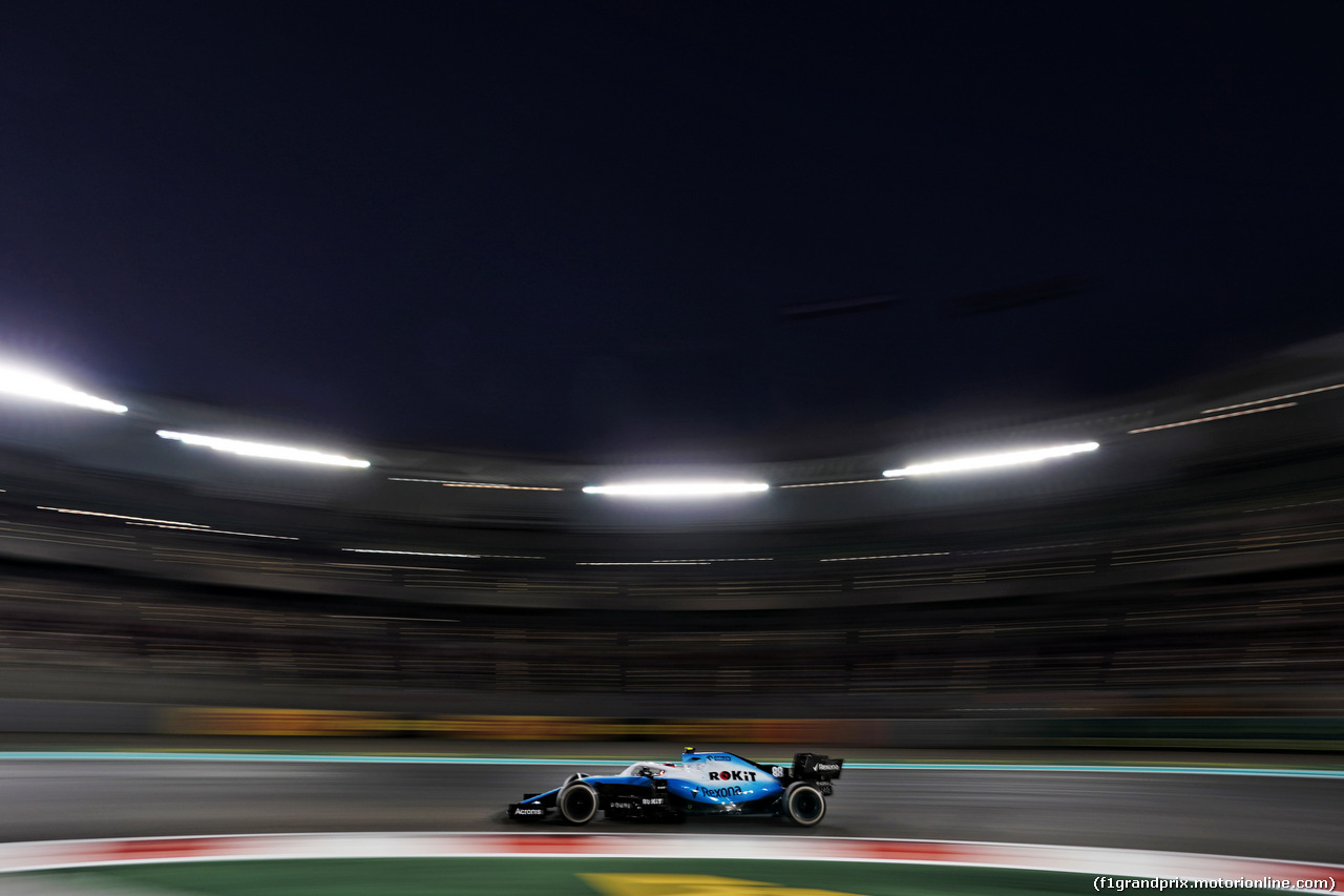 GP ABU DHABI, Robert Kubica (POL) Williams Racing FW42.
01.12.2019.