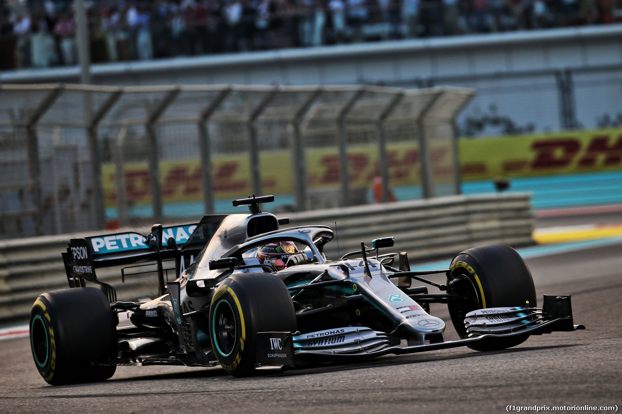 GP ABU DHABI, Lewis Hamilton (GBR) Mercedes AMG F1 W10.
01.12.2019.