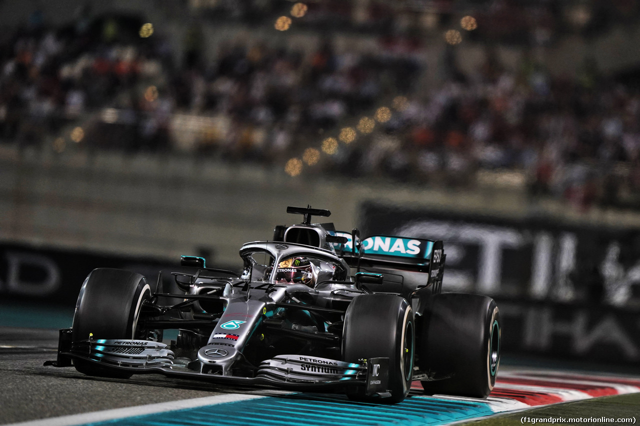 GP ABU DHABI, Lewis Hamilton (GBR) Mercedes AMG F1 W10.
01.12.2019.