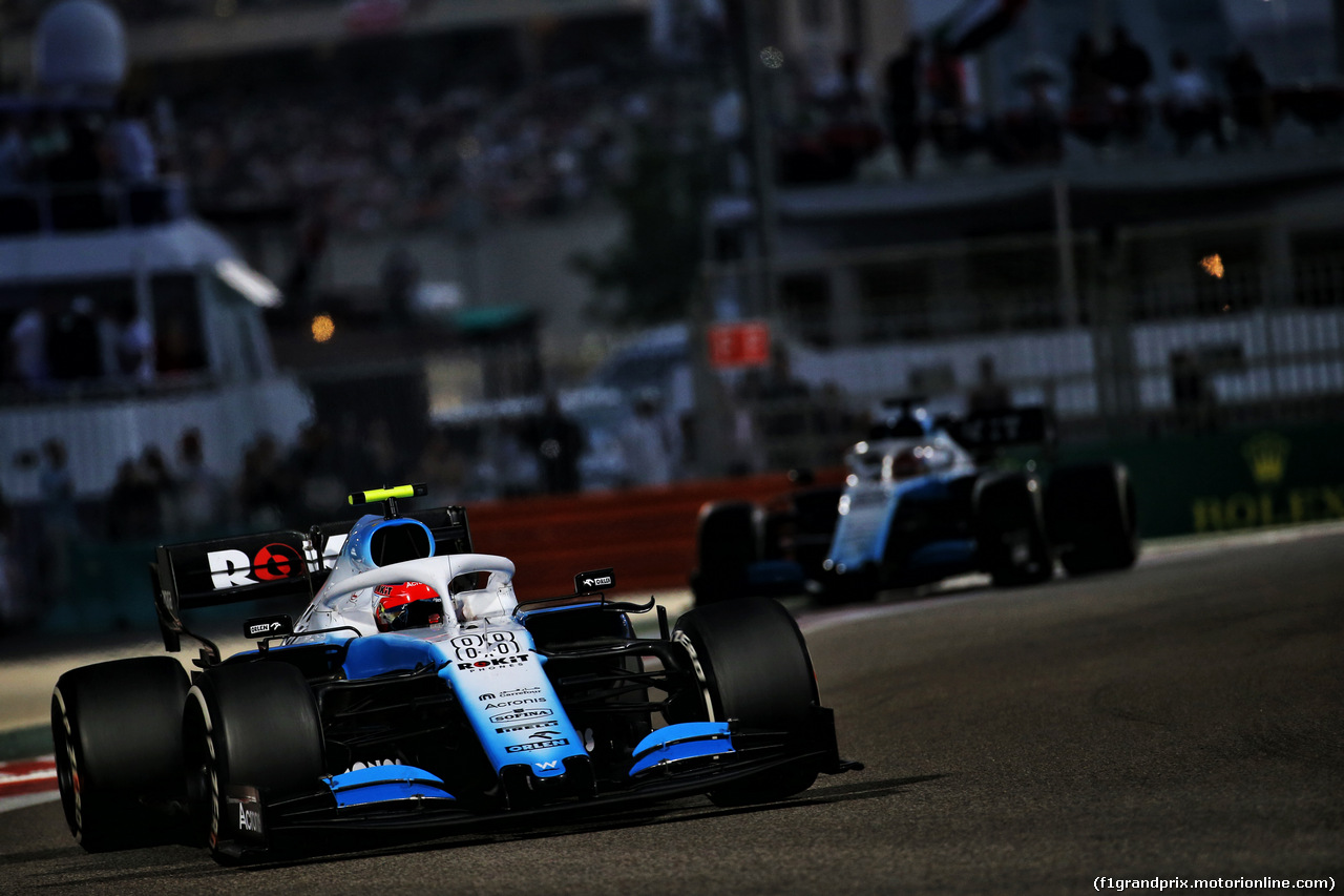 GP ABU DHABI, Robert Kubica (POL) Williams Racing FW42.
01.12.2019.