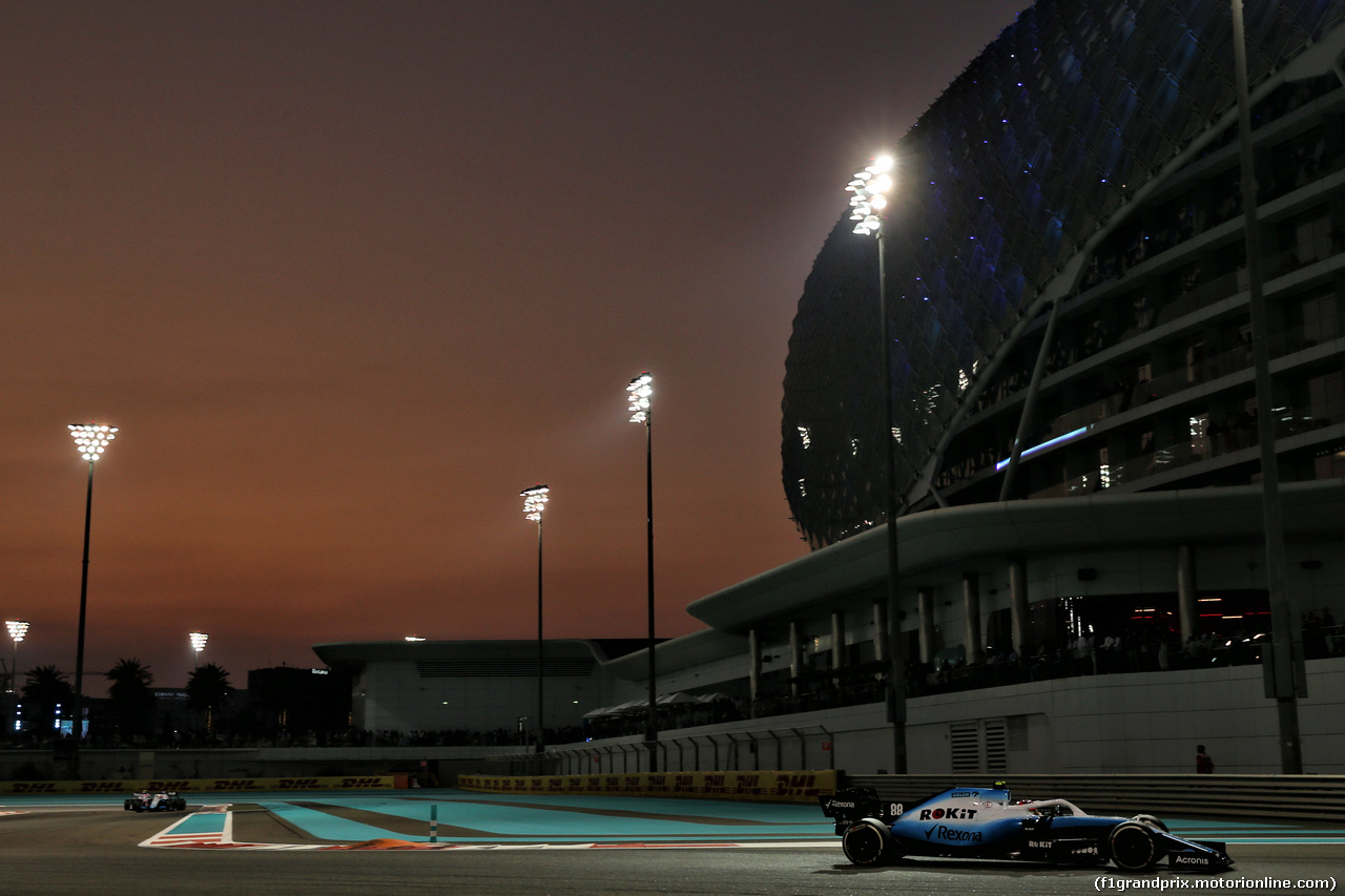 GP ABU DHABI, Robert Kubica (POL) Williams Racing FW42.
01.12.2019.