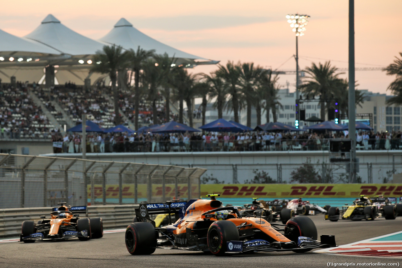 GP ABU DHABI, Lando Norris (GBR) McLaren MCL34.
01.12.2019.