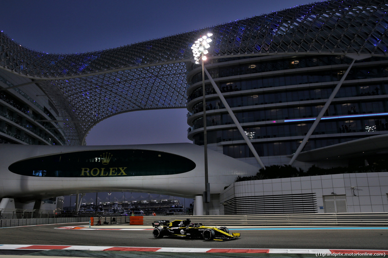 GP ABU DHABI, Daniel Ricciardo (AUS) Renault F1 Team RS19.
01.12.2019.