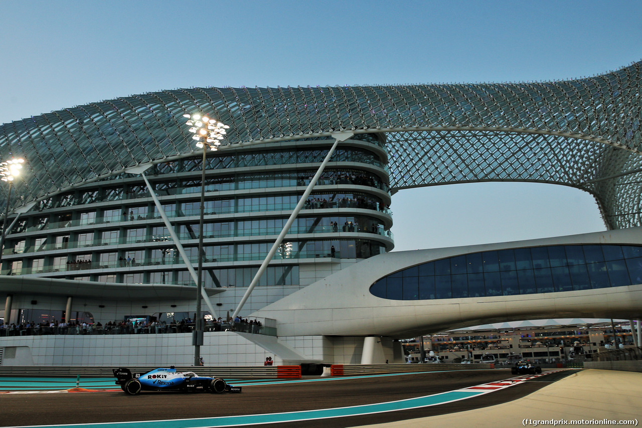 GP ABU DHABI, George Russell (GBR) Williams Racing FW42.
01.12.2019.