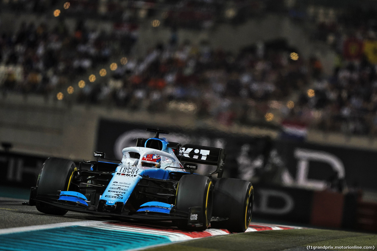 GP ABU DHABI, George Russell (GBR) Williams Racing FW42.
01.12.2019.