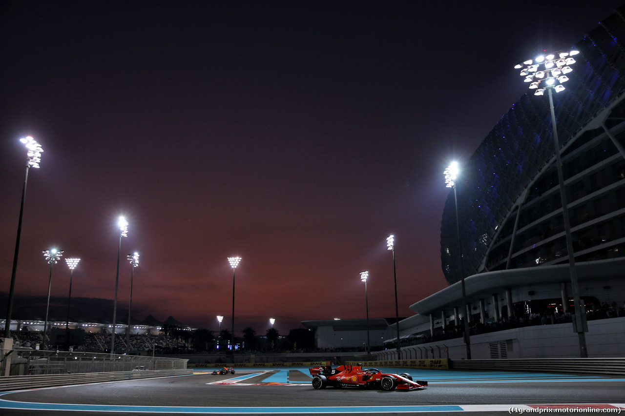 GP ABU DHABI, Sebastian Vettel (GER) Ferrari SF90.
01.12.2019.