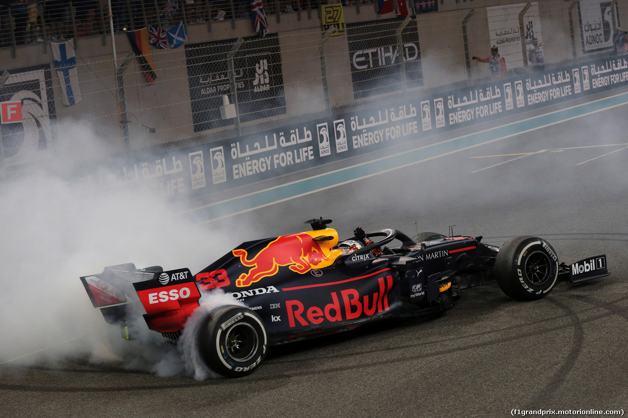 GP ABU DHABI, 01.12.2019 - Gara, Max Verstappen (NED) Red Bull Racing RB15