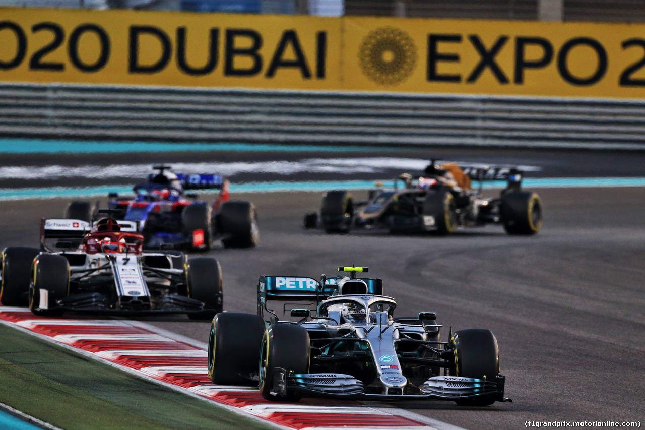 GP ABU DHABI, Valtteri Bottas (FIN) Mercedes AMG F1 W10.
01.12.2019.