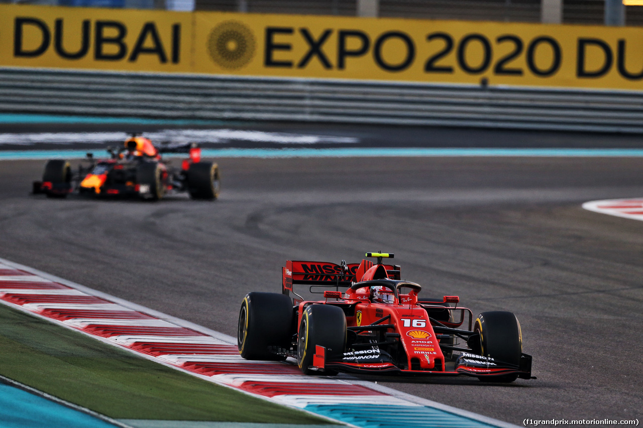 GP ABU DHABI, Charles Leclerc (MON) Ferrari SF90.
01.12.2019.