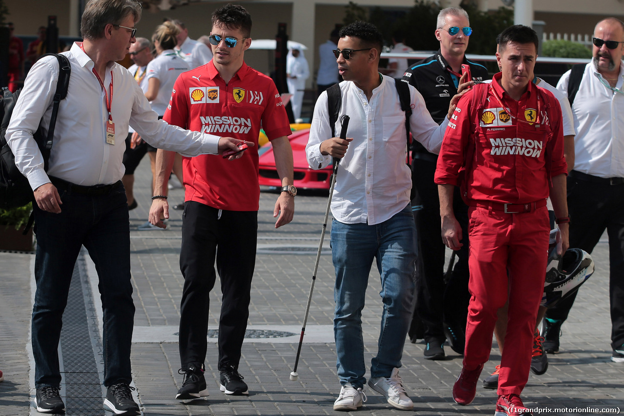 GP ABU DHABI, 01.12.2019 - Gara, Charles Leclerc (MON) Ferrari SF90