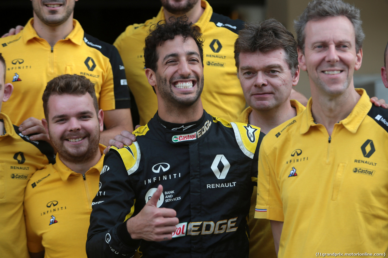 GP ABU DHABI, 01.12.2019 - Gara, Daniel Ricciardo (AUS) Renault Sport F1 Team RS19