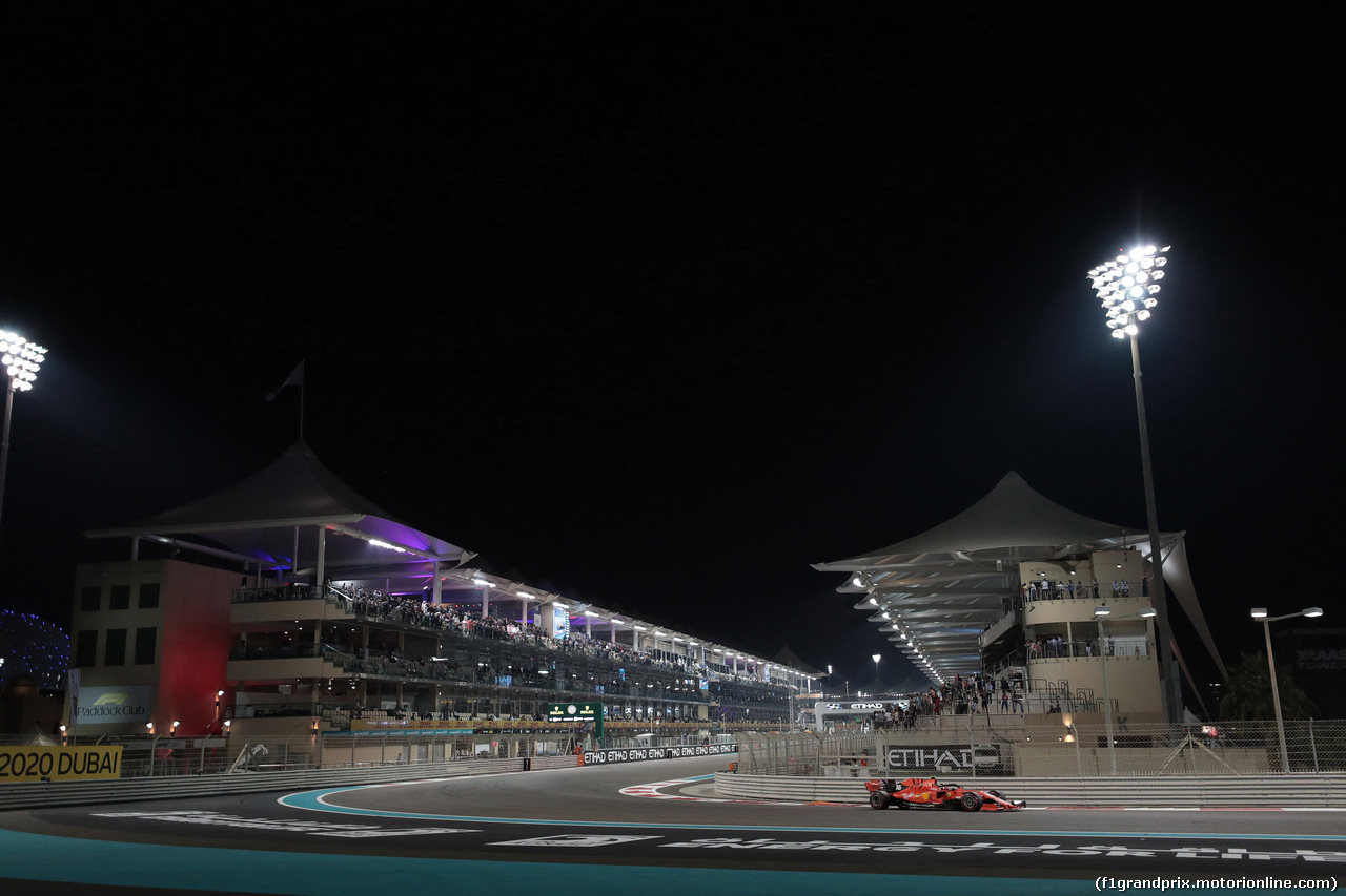 GP ABU DHABI, 01.12.2019 - Gara, Charles Leclerc (MON) Ferrari SF90