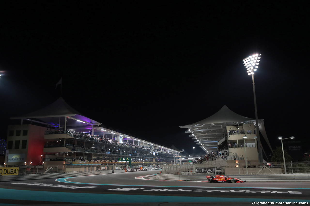 GP ABU DHABI, 01.12.2019 - Gara, Sebastian Vettel (GER) Ferrari SF90