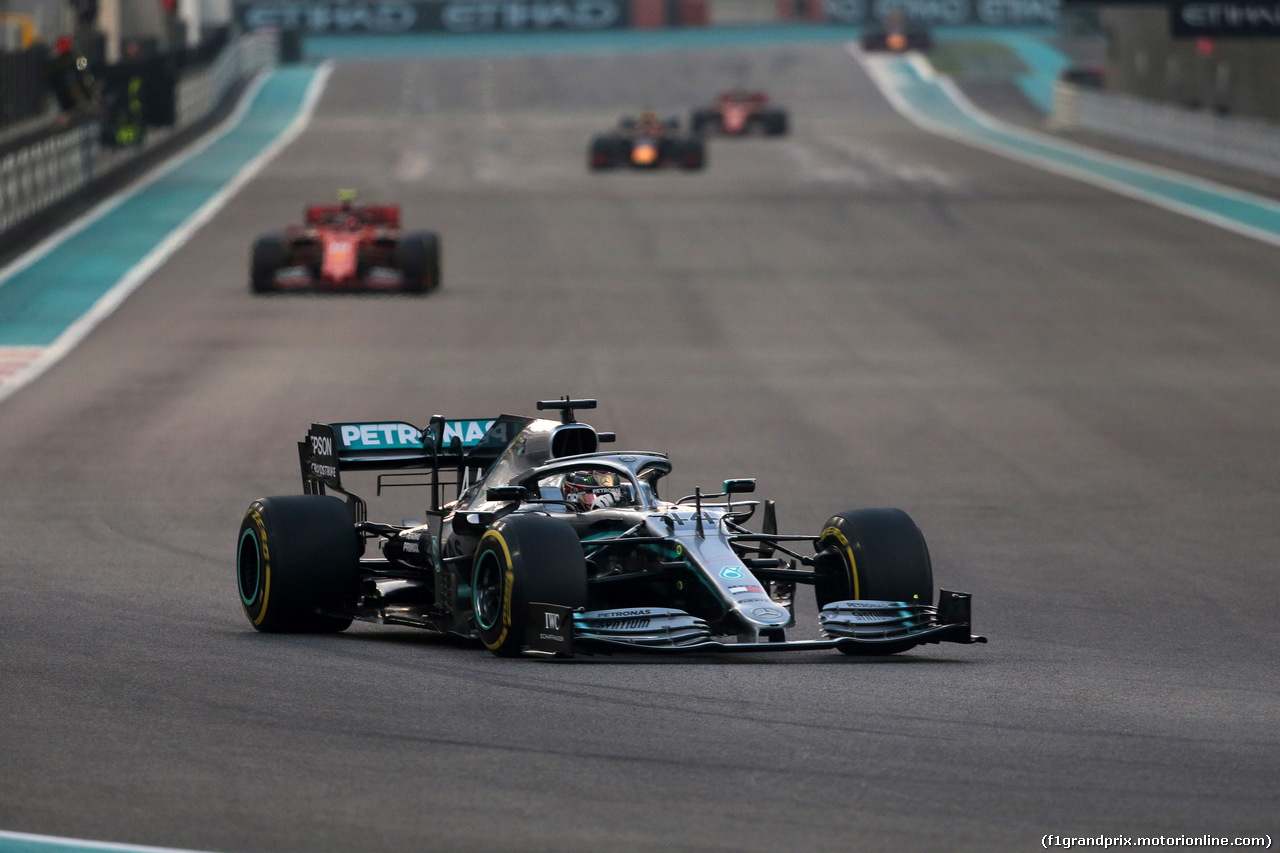 GP ABU DHABI, 01.12.2019 - Gara, Lewis Hamilton (GBR) Mercedes AMG F1 W10
