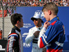 GP ABU DHABI, (L to R): Nyck De Vries (NLD) ART Grand Prix, F2 Champion; Lewis Hamilton (GBR) Mercedes AMG F1, F1 World Champion; Robert Shwartzman (RUS) Prema Racing, F3 Champion.
01.12.2019.
