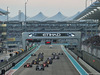 GP ABU DHABI, Lewis Hamilton (GBR) Mercedes AMG F1 W10 davanti a at the partenza of the race.
01.12.2019.