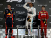 GP ABU DHABI, 1st place Lewis Hamilton (GBR) Mercedes AMG F1 W10, 2nd Max Verstappen (NLD) Red Bull Racing RB15 e 3rd place Charles Leclerc (MON) Ferrari SF90.
01.12.2019.