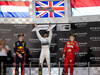 GP ABU DHABI, The podium (L to R): Max Verstappen (NLD) Red Bull Racing, second; Lewis Hamilton (GBR) Mercedes AMG F1, vincitore; Charles Leclerc (MON) Ferrari, third.
01.12.2019.