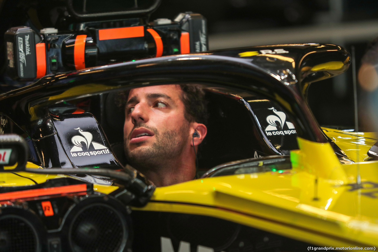 GP ABU DHABI, 30.11.2019 - Daniel Ricciardo (AUS) Renault Sport F1 Team RS19