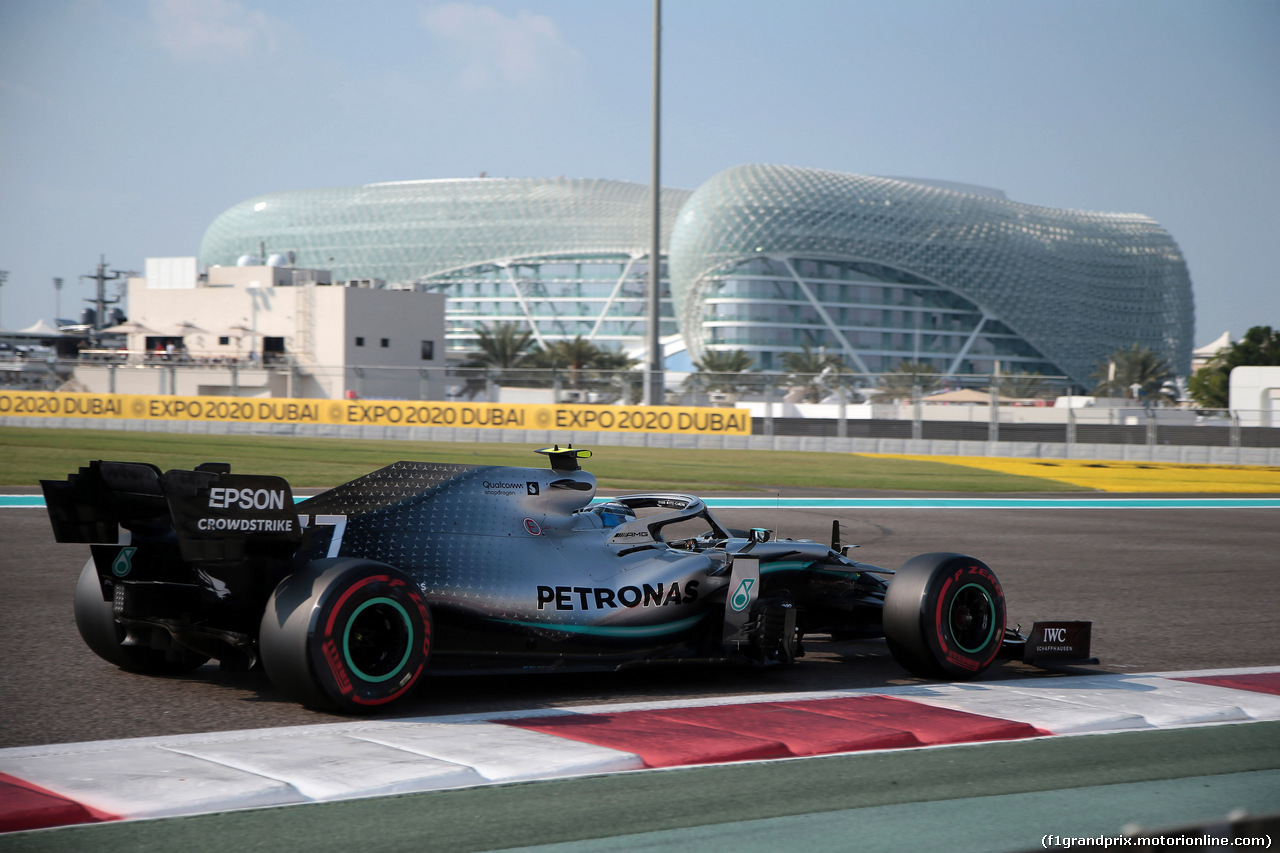 GP ABU DHABI, 30.11.2019 - Valtteri Bottas (FIN) Mercedes AMG F1 W010