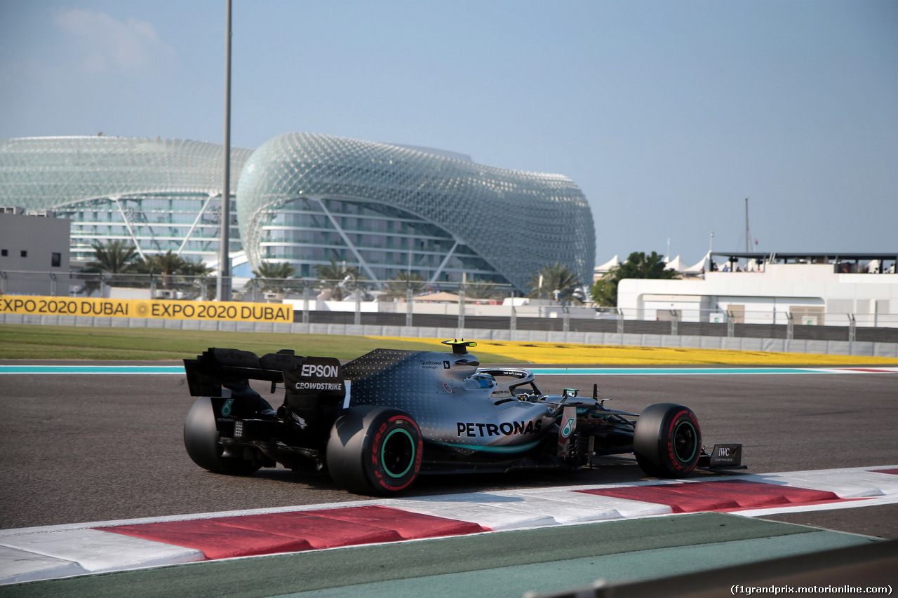 GP ABU DHABI, 30.11.2019 - Valtteri Bottas (FIN) Mercedes AMG F1 W010
