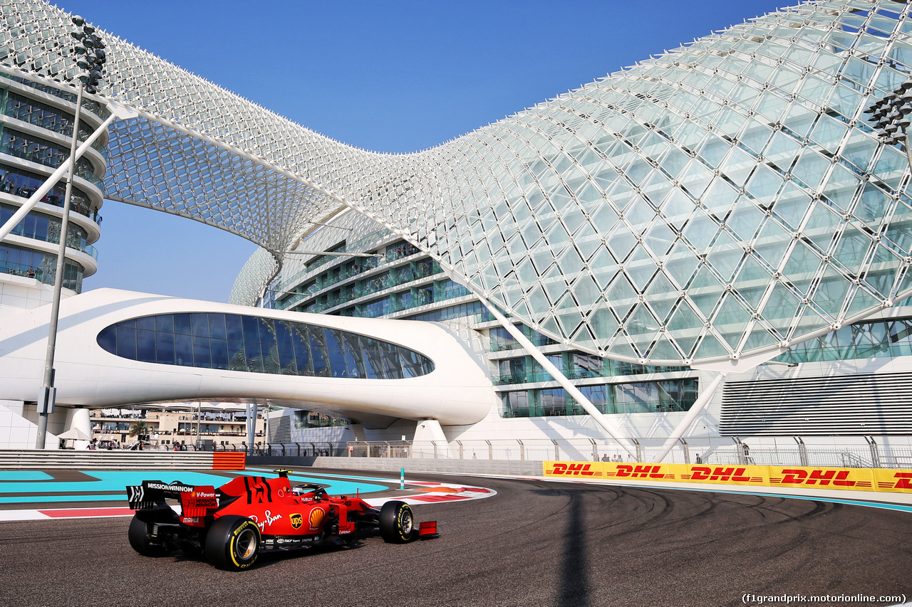 GP ABU DHABI, Charles Leclerc (MON) Ferrari SF90.
30.11.2019.