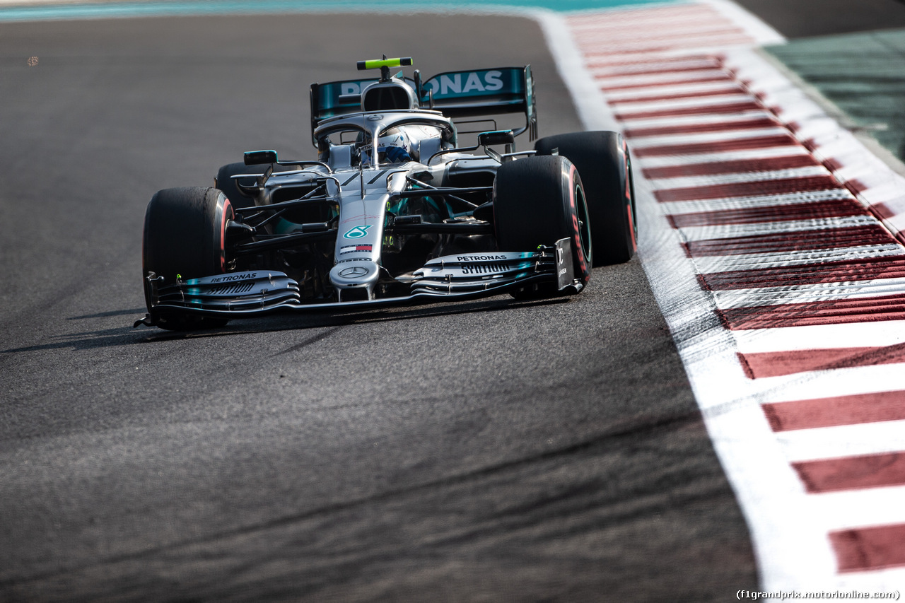 GP ABU DHABI, Valtteri Bottas (FIN) Mercedes AMG F1 W10.
30.11.2019.