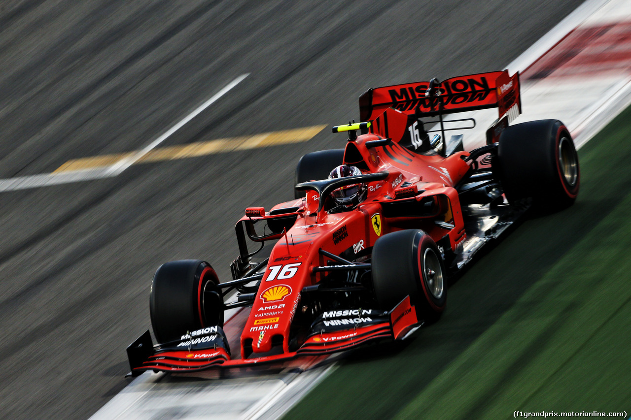 GP ABU DHABI, Charles Leclerc (MON) Ferrari SF90.
30.11.2019.