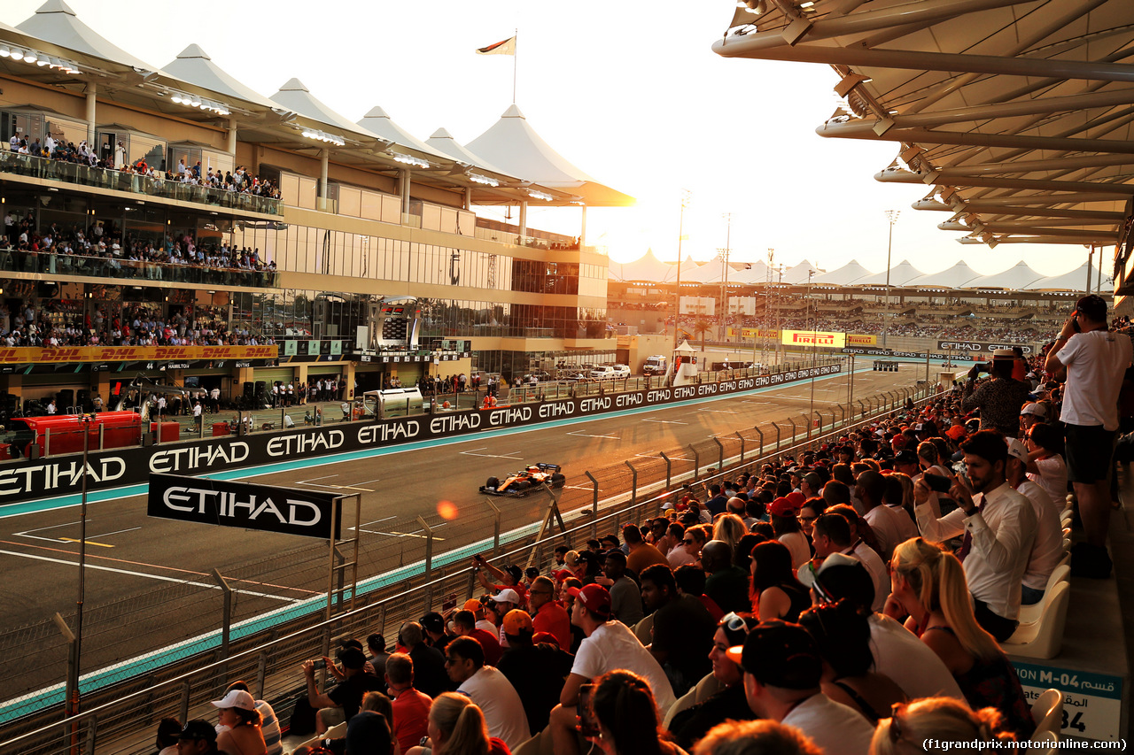 GP ABU DHABI, Lando Norris (GBR) McLaren MCL34.
30.11.2019.