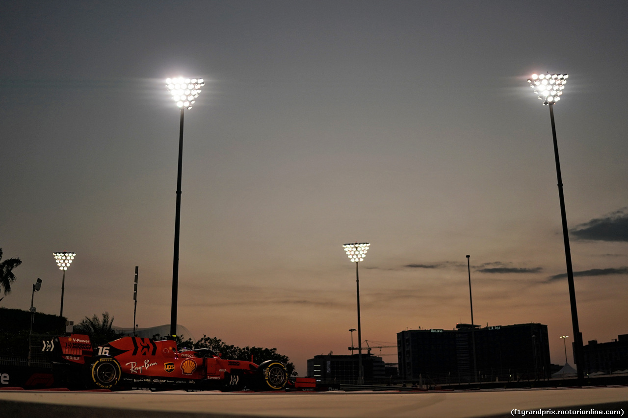 GP ABU DHABI, Charles Leclerc (MON) Ferrari SF90.
30.11.2019.