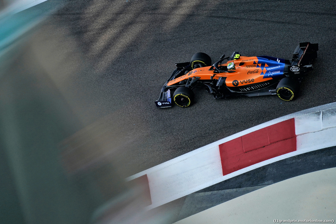GP ABU DHABI, Lando Norris (GBR) McLaren MCL34.
30.11.2019.