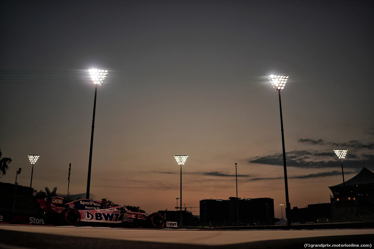 GP ABU DHABI, Lance Stroll (CDN) Racing Point F1 Team RP19.
30.11.2019.